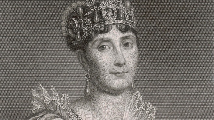 Porträt von Joséphine de Beauharnais, der ersten Ehefrau des Feldherrn Napoleon