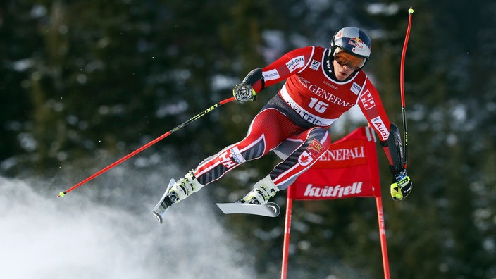 Rennfahrer im Super-G