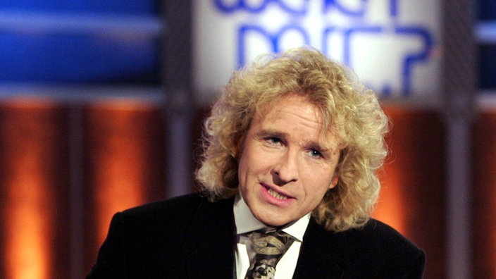 Moderator Thomas Gottschalk während seiner ZDF-Show.