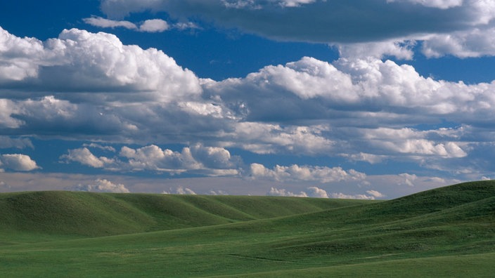 Unberührte Landschaft im mittleren Westen der USA