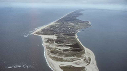 Südspitze der Insel Sylt aus der Luft.