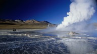 Geysir El Tatio in der Atacama-Wüste