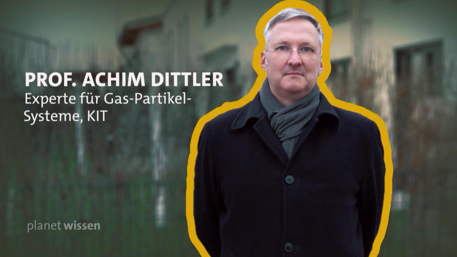 Porträtaufnahme von Prof. Achim Dittler vom KIT.